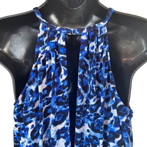Magicsuit Blue Tide Aubrey High Neck Animal Print Swimsuit - Picture 9 of 12